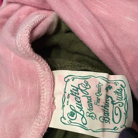 Lucky Brand tie dyed cover up - Picture 3 of 8